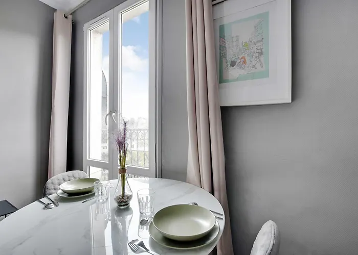 Appartement Bright With Balcony Near Gare De L'est